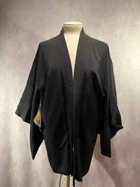 Silk Kimono Authentic Open-Front Jacket size medium